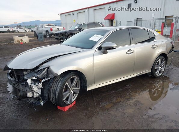 JTHCZ1BL0HA006465 2017 LEXUS GS 350 Золотой Передняя левая четверть
