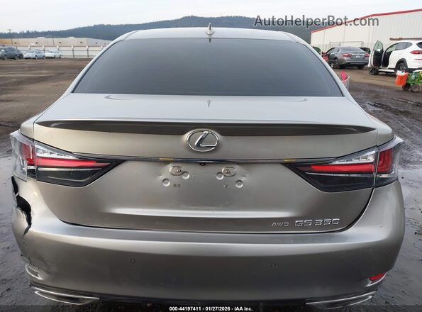 JTHCZ1BL0HA006465 2017 LEXUS GS 350 Золотой 