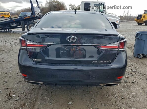 JTHCZ1BL0KA010765 2019 LEXUS GS Black Вид ззаду