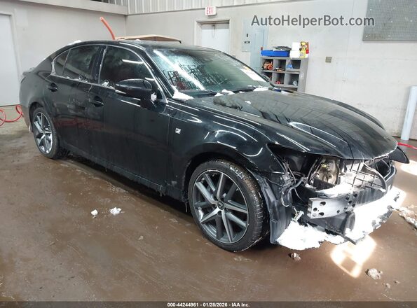 JTHCZ1BL0KA011155 2019 LEXUS GS 350 Black წინა მარჯვენა