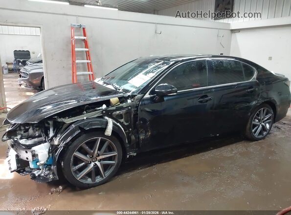 JTHCZ1BL0KA011155 2019 LEXUS GS 350 Black წინა ხედი