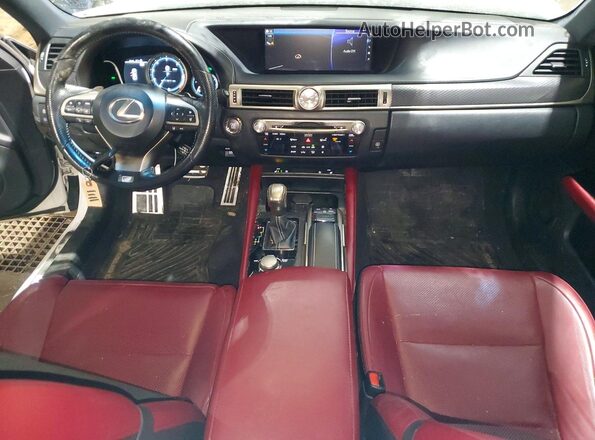 JTHCZ1BL2JA007638 2018 LEXUS GS Белый Вид панели приборов