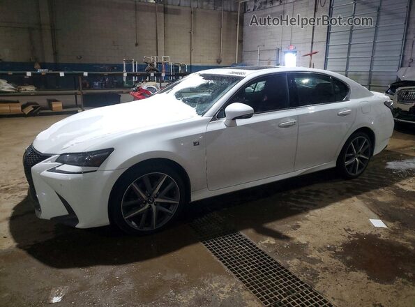JTHCZ1BL2JA007638 2018 LEXUS GS Белый Передняя левая четверть