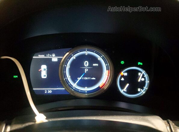 JTHCZ1BL2JA007638 2018 LEXUS GS Белый Вид щитка приборов
