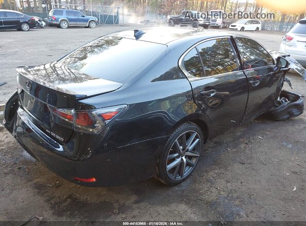 JTHCZ1BL2JA008918 2018 LEXUS GS 350 Черный Задняя правая четверть