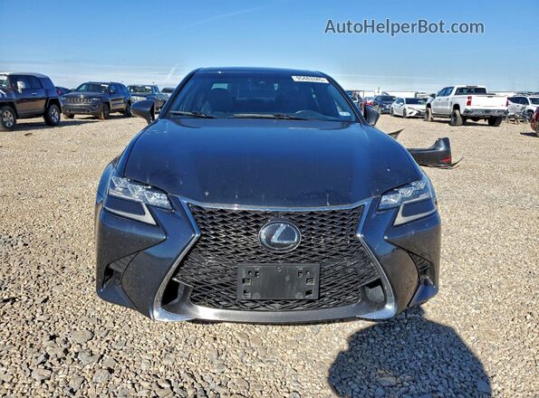 JTHCZ1BL2KA010752 2019 LEXUS GS Black Դիմացի տեսք