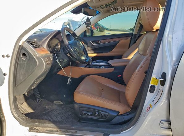 JTHCZ1BL7HA006186 2017 LEXUS GS White Widok wnętrza z przodu