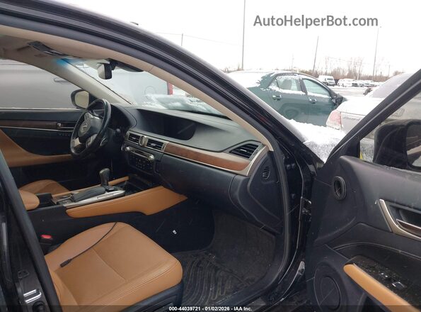 JTHCZ1BL8GA003361 2016 LEXUS GS 350 Черный Вид салона спереди