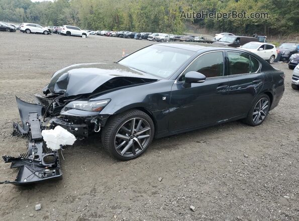 JTHCZ1BL8KA010691 2019 LEXUS GS Gray წინა მარცხენა ხედი სამი მეოთხედიდან