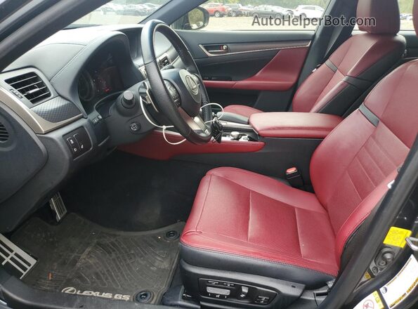 JTHCZ1BL8KA010691 2019 LEXUS GS Gray წინა სალონის ხედი