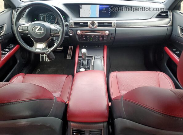JTHCZ1BL8KA010691 2019 LEXUS GS Gray წინა პანელის ხედი