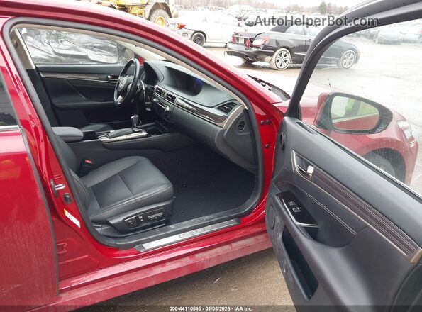 JTHCZ1BL9GA002039 2016 LEXUS GS 350 Красный Вид салона спереди