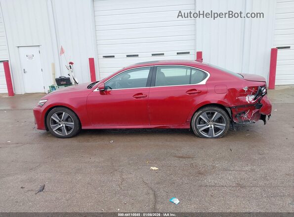 JTHCZ1BL9GA002039 2016 LEXUS GS 350 Красный Панорамный вид салона 360°