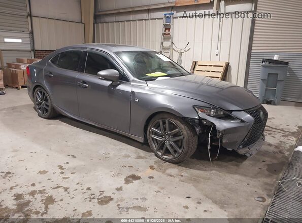JTHCZ1D20J5015590 2018 LEXUS IS 350 Серый Передняя правая четверть