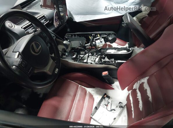 JTHCZ1D2XK5016294 2019 LEXUS IS 350 Серый Вид салона спереди