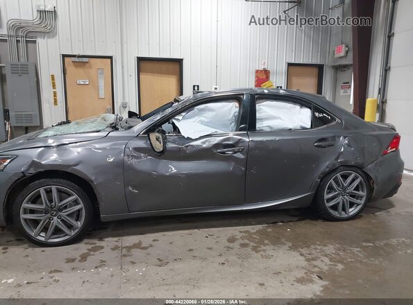 JTHCZ1D2XK5016294 2019 LEXUS IS 350 Серый Вид задней части салона