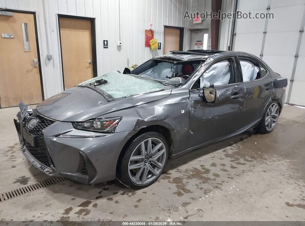 JTHCZ1D2XK5016294 2019 LEXUS IS 350 Серый Передняя левая четверть