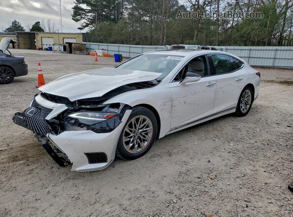 JTHD51FF0N5016115 2022 LEXUS LS Белый Передняя левая четверть