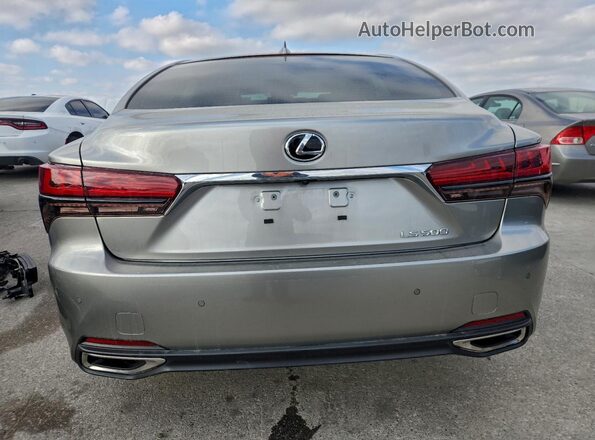 JTHD51FF1M5015182 2021 LEXUS LS Серый Вид сзади