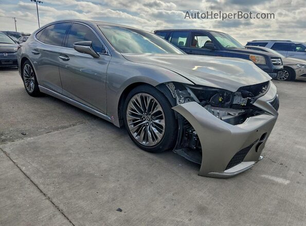 JTHD51FF1M5015182 2021 LEXUS LS Серый Передняя правая четверть