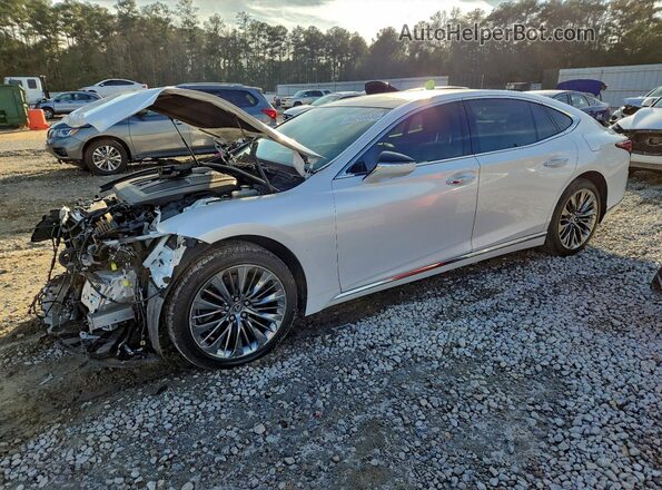 JTHD51GF2P5011077 2023 LEXUS LS White Vista tres cuartos delantera izquierda