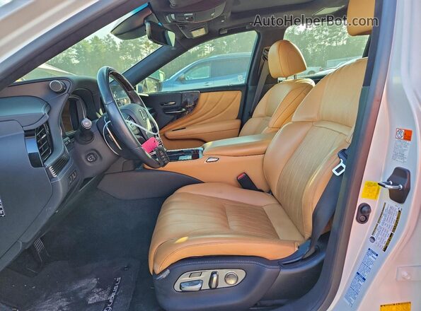 JTHD51GF2P5011077 2023 LEXUS LS White Vista interior delantera