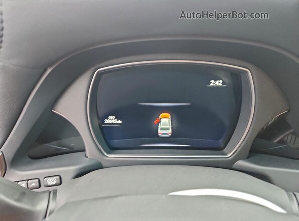 JTHD51GF2P5011077 2023 LEXUS LS White Vista del cuadro de instrumentos