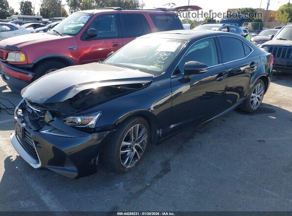 JTHDA1D20L5106454 2020 LEXUS IS 300 Черный Передняя левая четверть