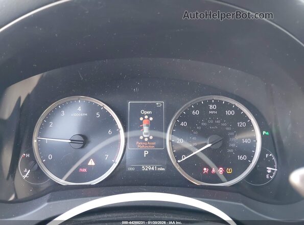 JTHDA1D20L5106454 2020 LEXUS IS 300 Черный Вид задних сидений
