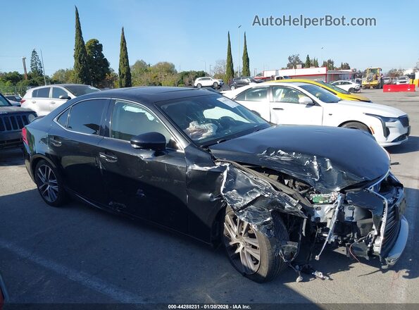 JTHDA1D20L5106454 2020 LEXUS IS 300 Черный Вид задней части салона