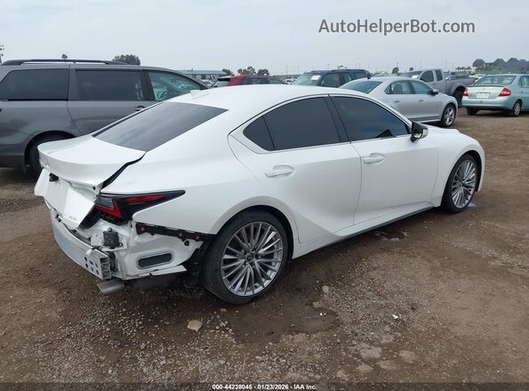 JTHDA1D21P5128078 2023 LEXUS IS 300 Белый Задняя правая четверть