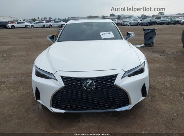 JTHDA1D21P5128078 2023 LEXUS IS 300 Белый Вид задней части салона