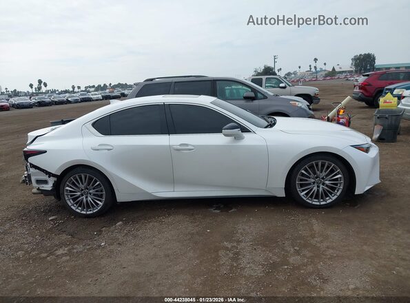 JTHDA1D21P5128078 2023 LEXUS IS 300 Белый Панорамный вид салона 360°