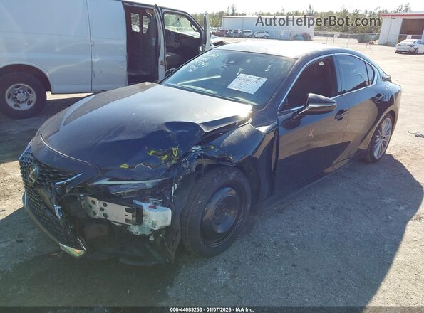 JTHDA1D25P5124308 2023 LEXUS IS 300 Black Przód lewy