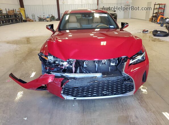 JTHDA1D28N5120850 2022 LEXUS IS Red Widok wnętrza 360 stopni