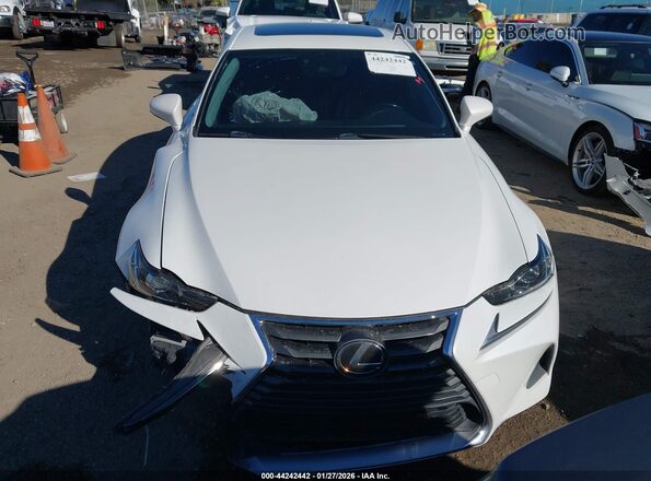 JTHDA1D29L5107733 2020 LEXUS IS 300 White Widok zestawu wskaźników