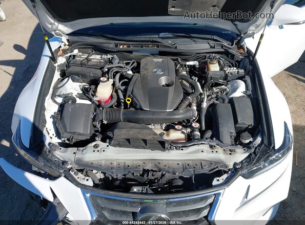 JTHDA1D29L5107733 2020 LEXUS IS 300 White Widok z tyłu