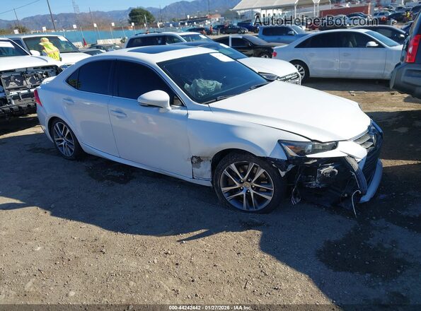 JTHDA1D29L5107733 2020 LEXUS IS 300 White Przód prawy
