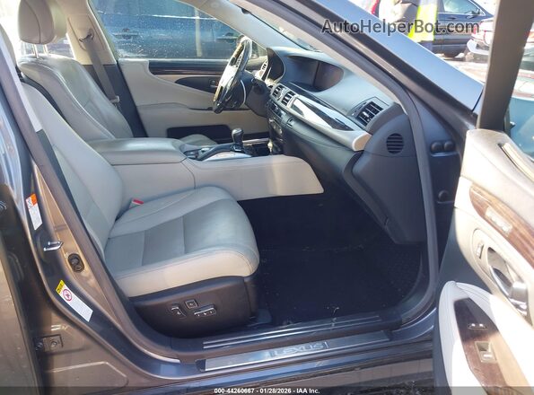 JTHDL5EF8G5007907 2016 LEXUS LS 460 Серый Вид салона спереди
