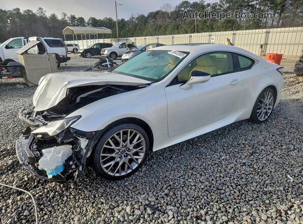 JTHDZ5BC7N5025398 2022 LEXUS RC Белый Передняя левая четверть