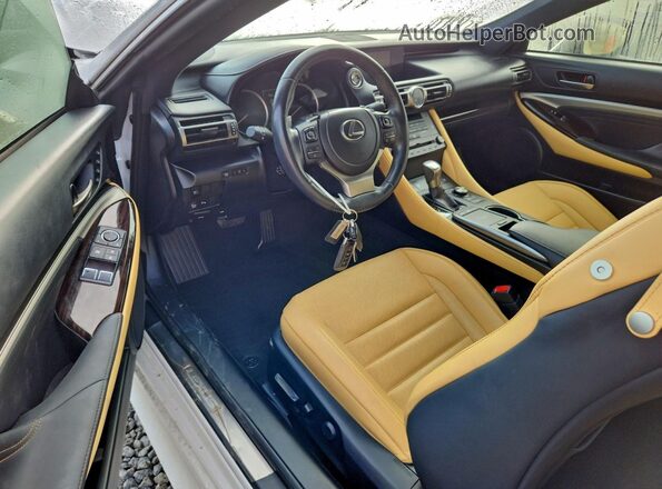 JTHDZ5BC7N5025398 2022 LEXUS RC Белый Вид панели приборов