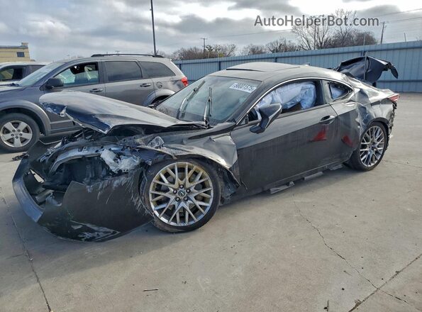 JTHDZ5BC8M5023366 2021 LEXUS RC Черный Передняя левая четверть