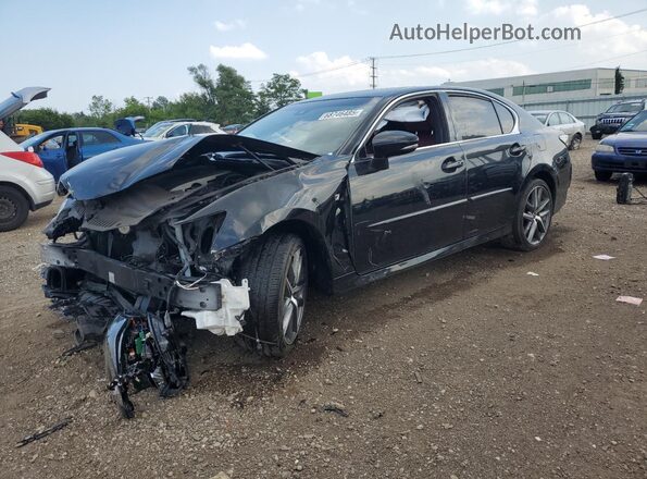 JTHEZ1CL1LA012419 2020 LEXUS GS Черный Передняя левая четверть