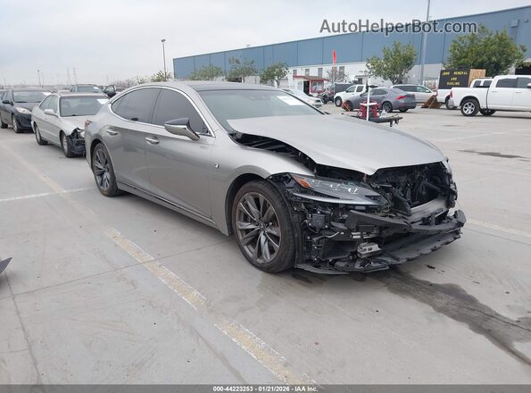 JTHF51FF3L5012694 2020 LEXUS LS 500 Gray Przód prawy
