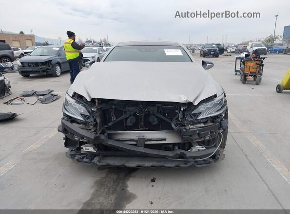 JTHF51FF3L5012694 2020 LEXUS LS 500 Gray Widok wnętrza z tyłu
