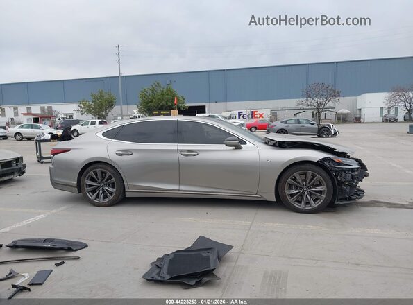 JTHF51FF3L5012694 2020 LEXUS LS 500 Gray Widok wnętrza 360 stopni