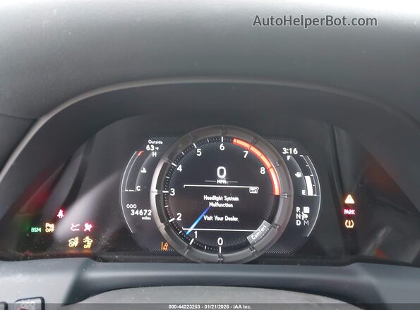JTHF51FF3L5012694 2020 LEXUS LS 500 Gray Widok tylnych siedzeń