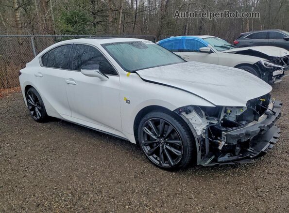 JTHG81F28R5053503 2024 LEXUS IS Белый Передняя правая четверть