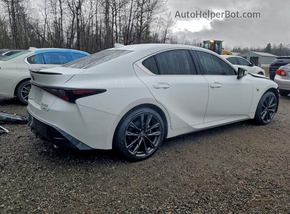 JTHG81F28R5053503 2024 LEXUS IS Белый Задняя правая четверть