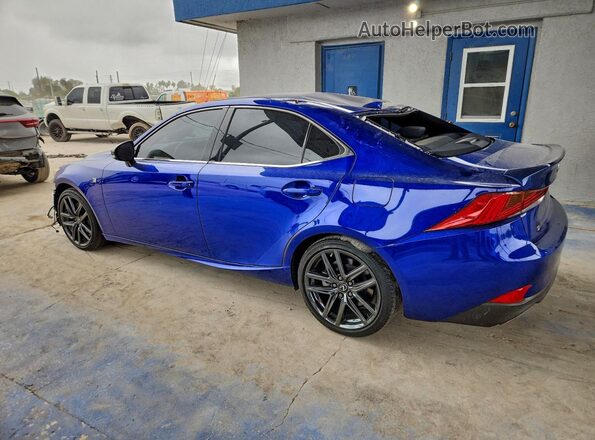 JTHGA1D20L5102174 2020 LEXUS IS Синий Задняя левая четверть